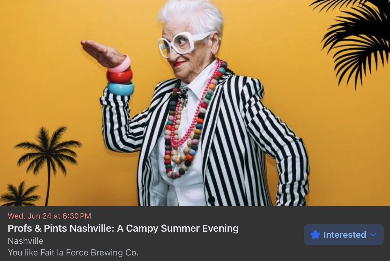 image from Facebook event page