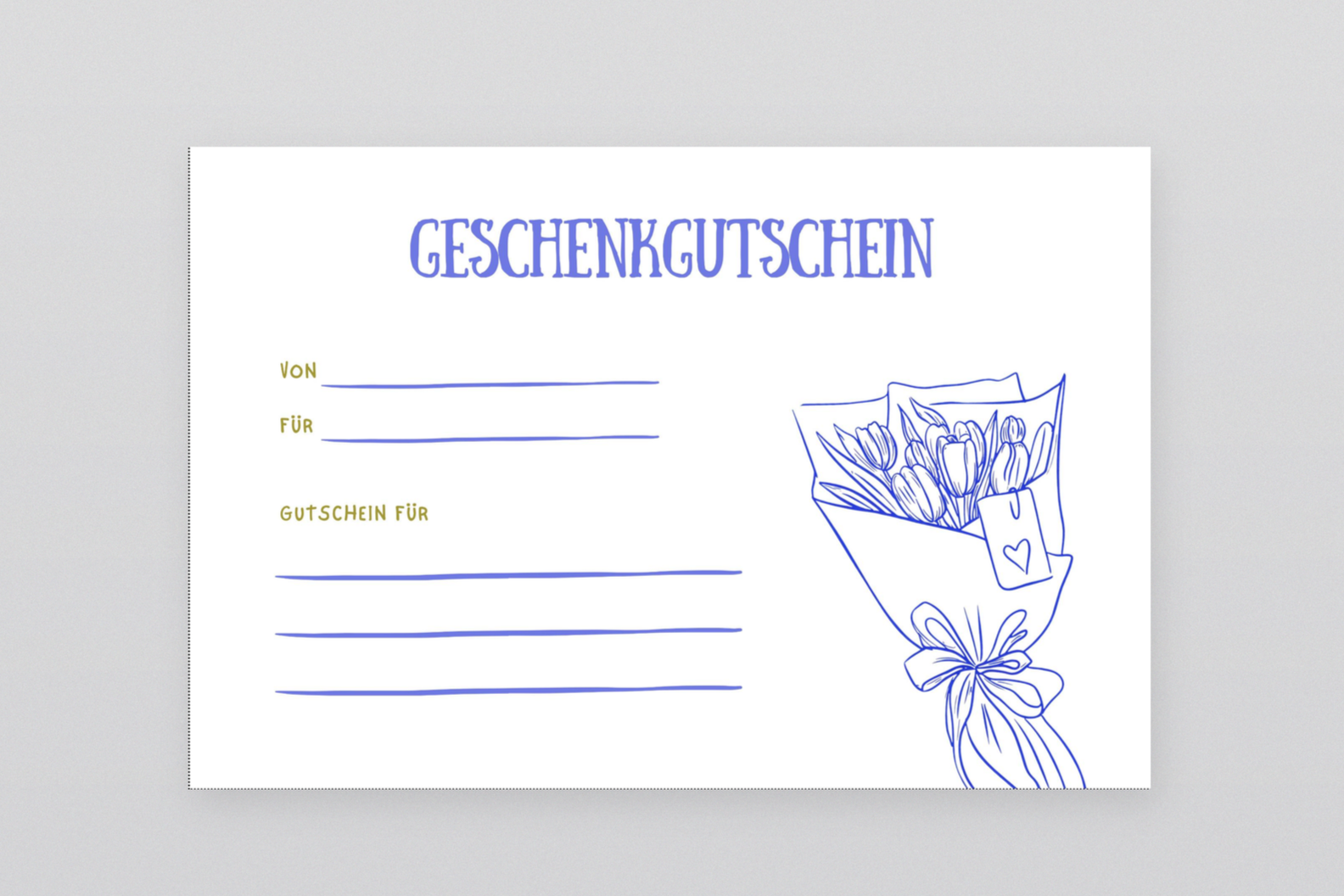 Selbstgebastelte Gutscheine:             7 kreative Ideen zum Ausdrucken &amp; Verschenken