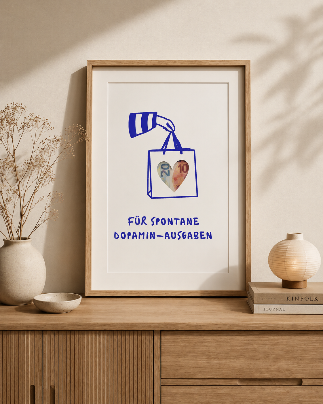 Geldgeschenkvorlage ADHS Humor