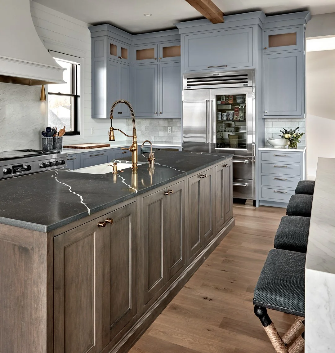 Open living and dining space