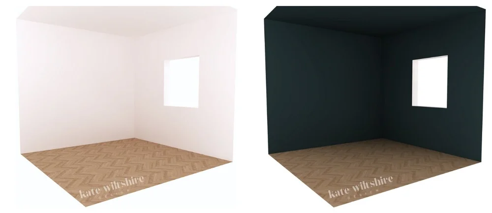 How to make small rooms look bigger with paint | Kate Wiltshire Design