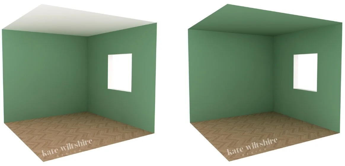 How to make small rooms look bigger with paint | Kate Wiltshire Design