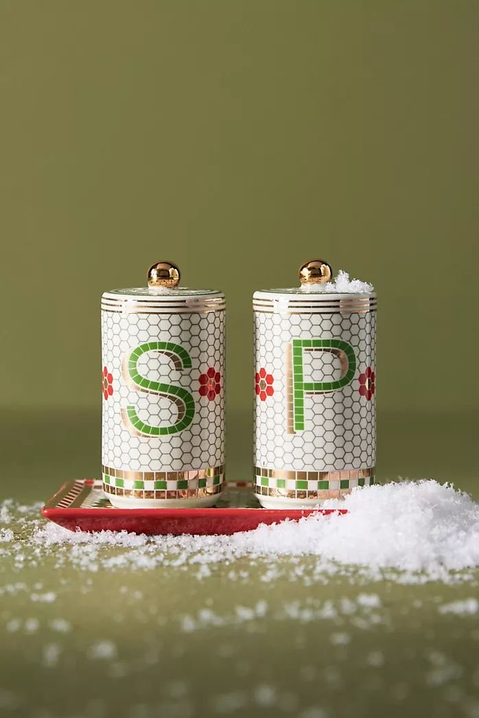 Salt and Pepper Shakers, £20, Anthropologie