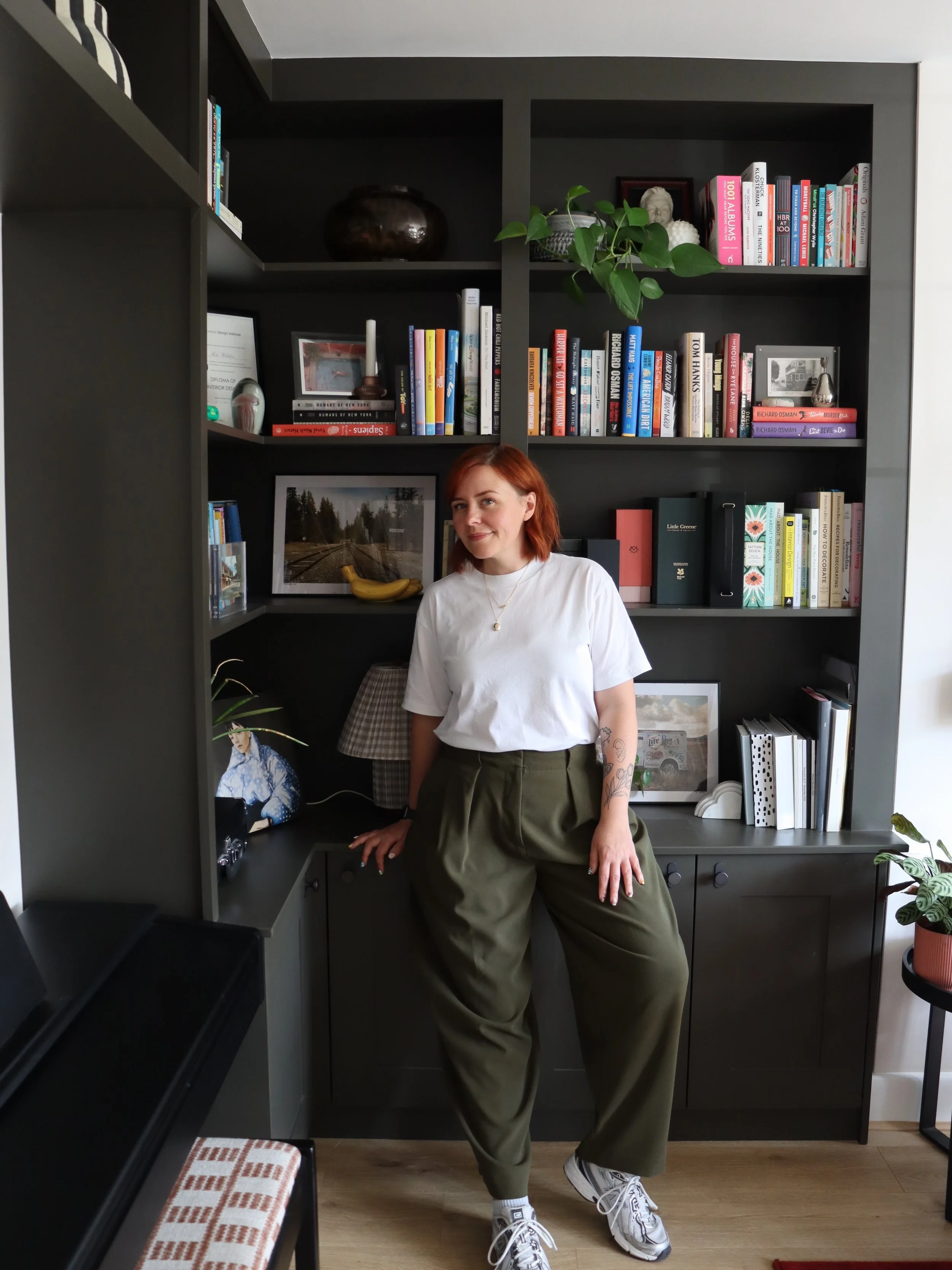 Oh hi! It's been quite some time since I shared anything about myself on Instagram, so I thought it was about time I reintroduce myself.

I'm Kate, I've been designing homes for the past five years, working across South London and Kent - including Du