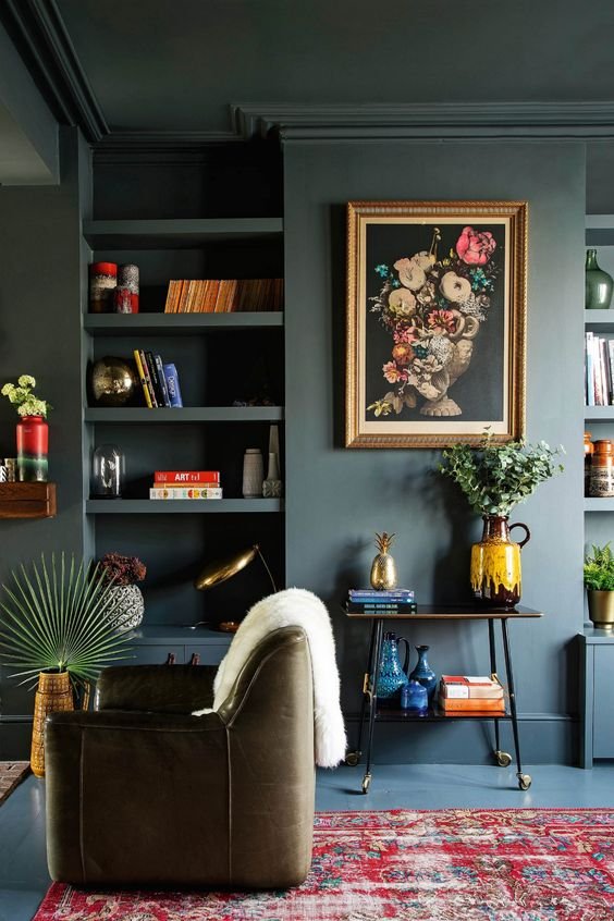 Dark sitting room deals