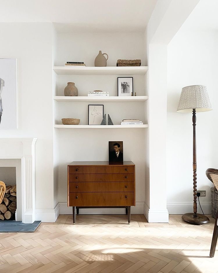Builtin vs freestanding furniture Kate Wiltshire Design