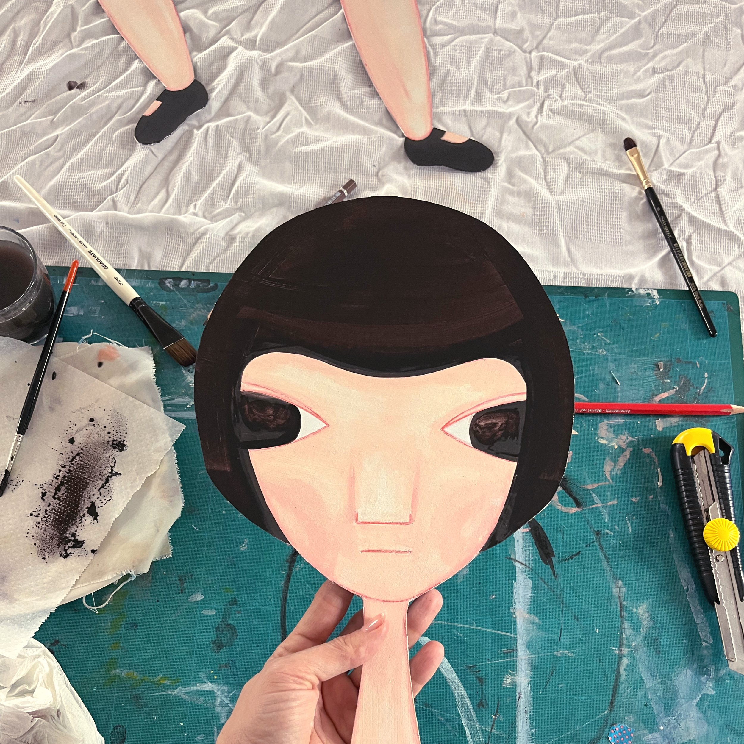 visage Maggie grand format