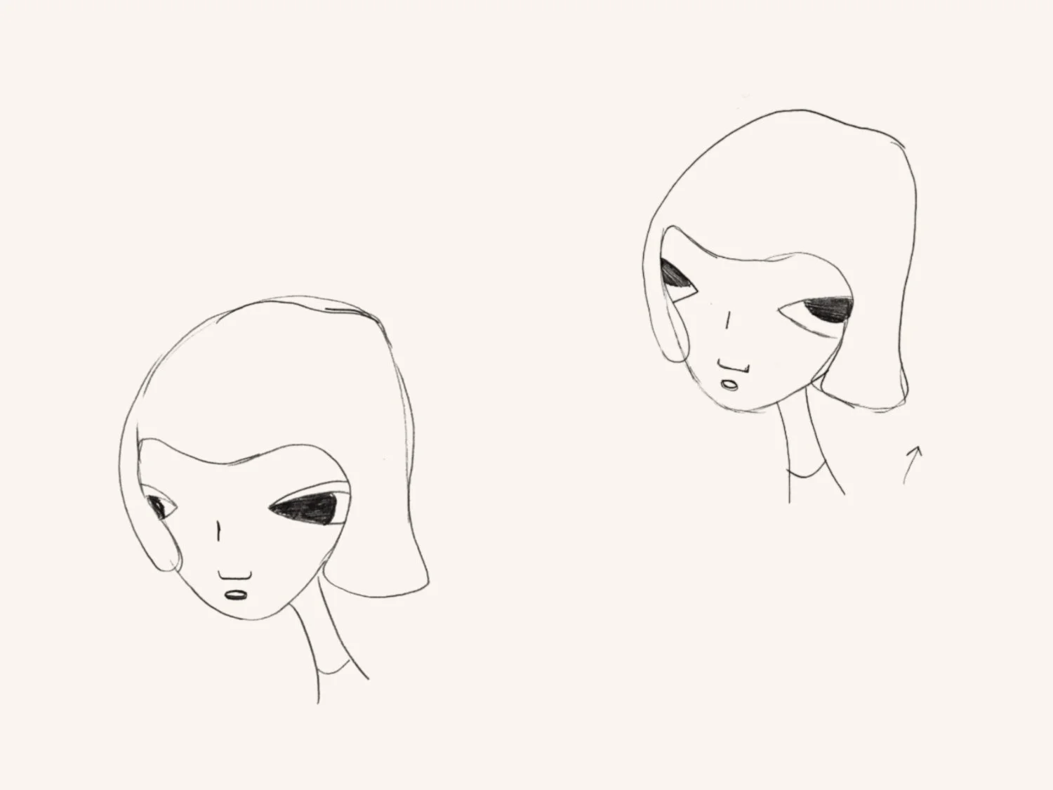Croquis du visage de Maggie .jpg