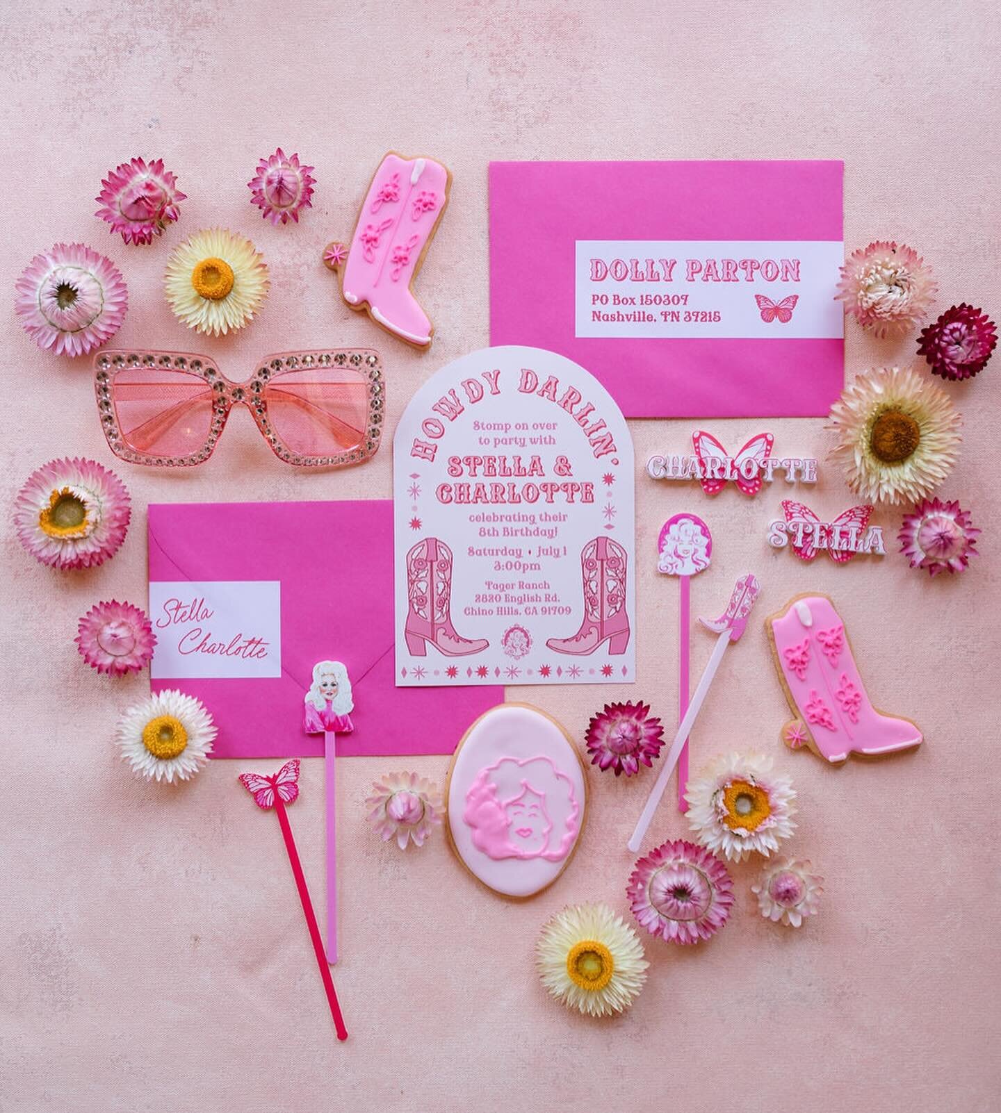 Remembering all the darling details from this party Dolly&rsquo;s birthday today! Happy birthday @dollyparton!

Vendors - Design &amp; Planning - @beijosevents / Photographer - @alisonbernier / Invite, Signage &amp; Details Design - @chelceacreative 