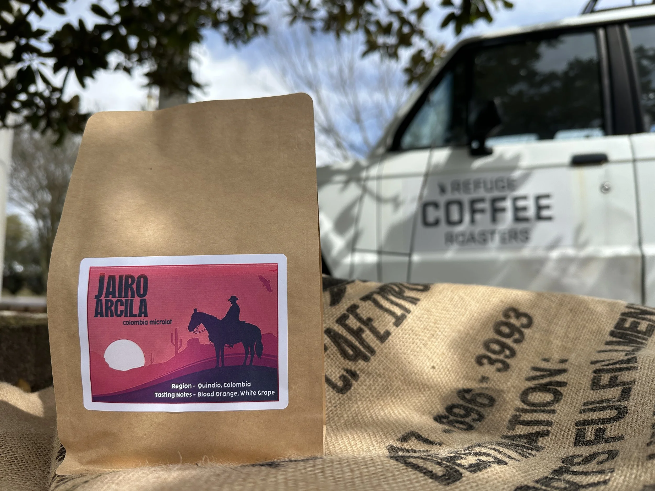 Jairo Arcila Microlot - Quinto, Colombia Single Origin Coffee from Refuge Coffee Roasters in Fairhope Alabama