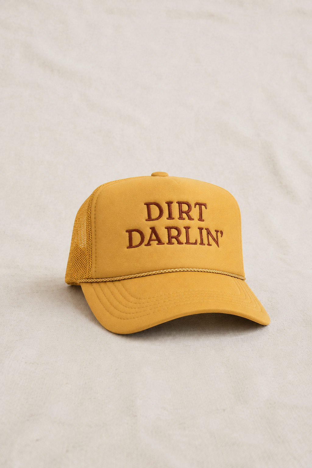 The Dirt Darlin' Ochre Trucker
