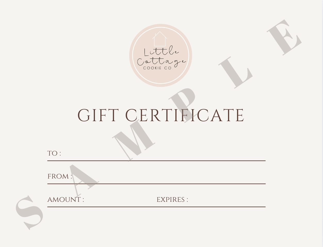 LCC Cookie Class for 4