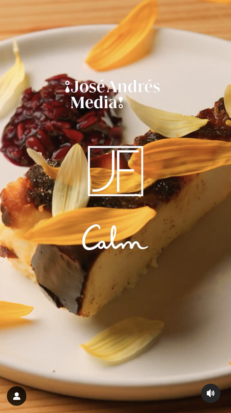 José Andrés x CALM - Instagram Reels