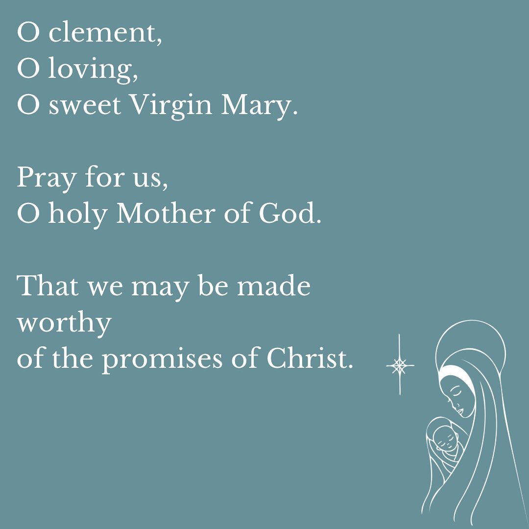 We are sharing our favorite Marian prayer this week in 𝘛𝘩𝘦 𝘝𝘦𝘴𝘴𝘦𝘭. ⁣
⁣
What&rsquo;s yours? ⁣
.⁣
.⁣
.⁣
💙⁣
🌹⁣
☀️⁣
🌊⁣
.⁣
.⁣
.⁣
It&rsquo;s the Hail Holy Queen for me. The &ldquo;poor banished children of Eve&rdquo; part makes me feel like so 