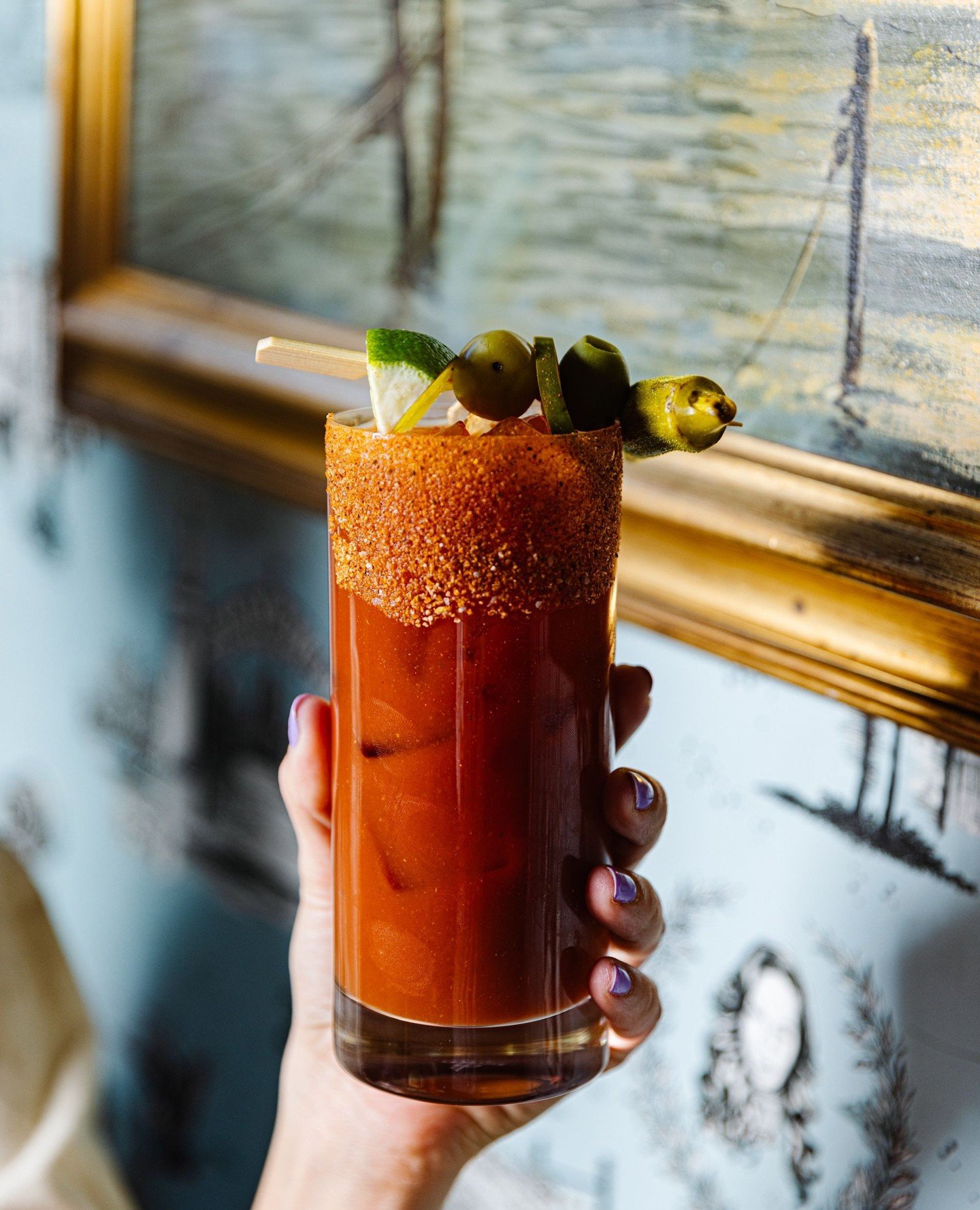 This Mary Mary is absolutely not contrary 🍹 It&rsquo;s really and truly a great reason to join us for brunch 🍳 ⁠
⁠
#bloodymary #brunch downtownraleigh raleigheats #raleighbrunch raleighfoodpics raleighfoodie cocktails oysters rawbar goodeats brunch