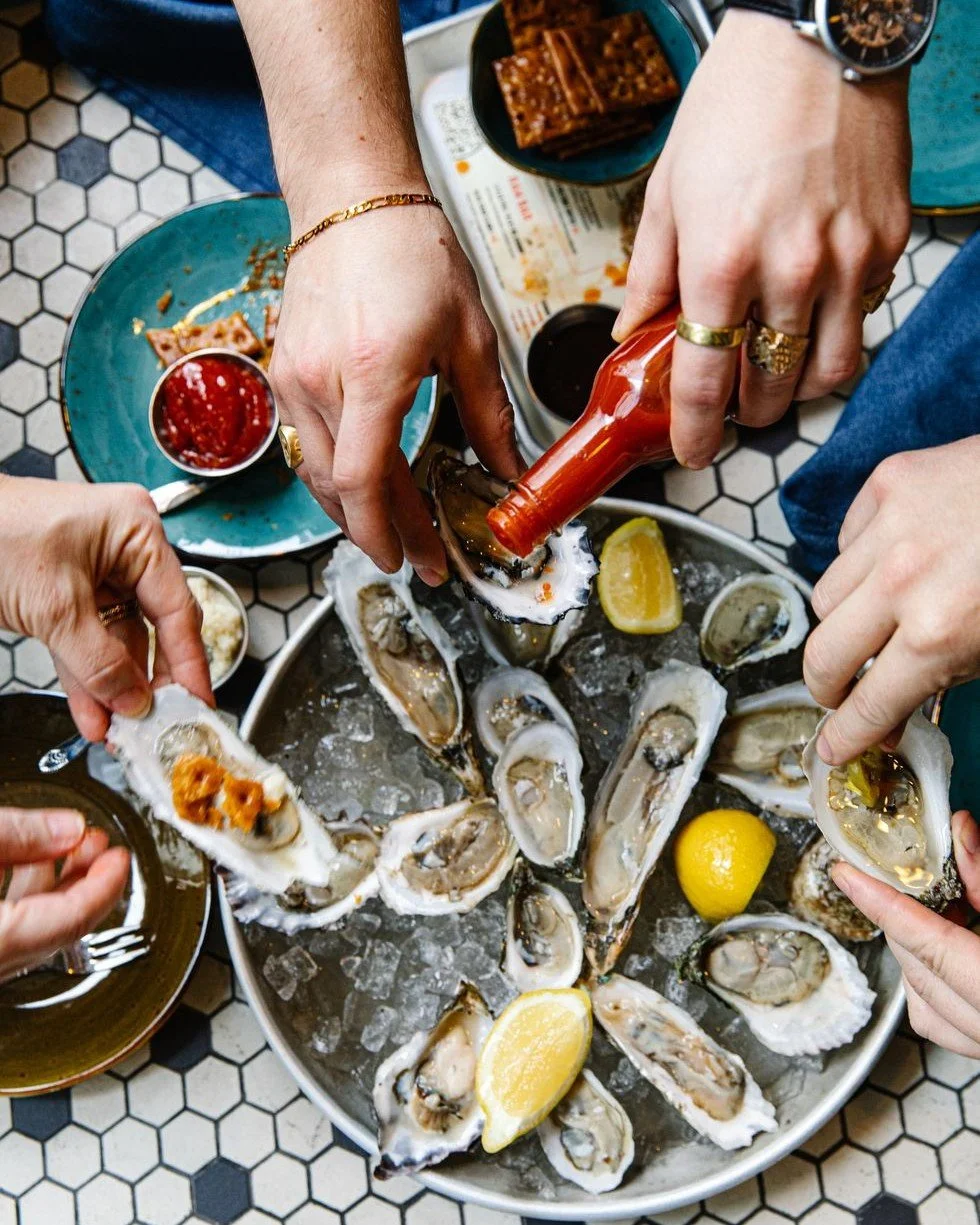 It&rsquo;s heating up around here 🔥 Celebrate longer days at our daily $1.50 oyster happy hour 🦪 ⁠
⁠
#oysters #🦪#roastedoysters #rawbar #ncseafood #raleigheats