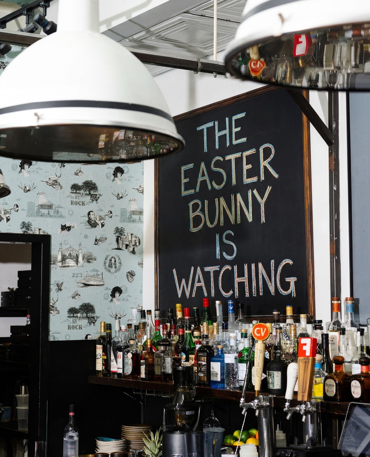 And he told us you&rsquo;re all good, go ahead and cut loose! 🐇 Join us for Easter Brunch! Use the link in our bio to make your holiday weekend resis!⁠
⁠
#easter #raleighfood #easterbunny #easterbrunch #brunch