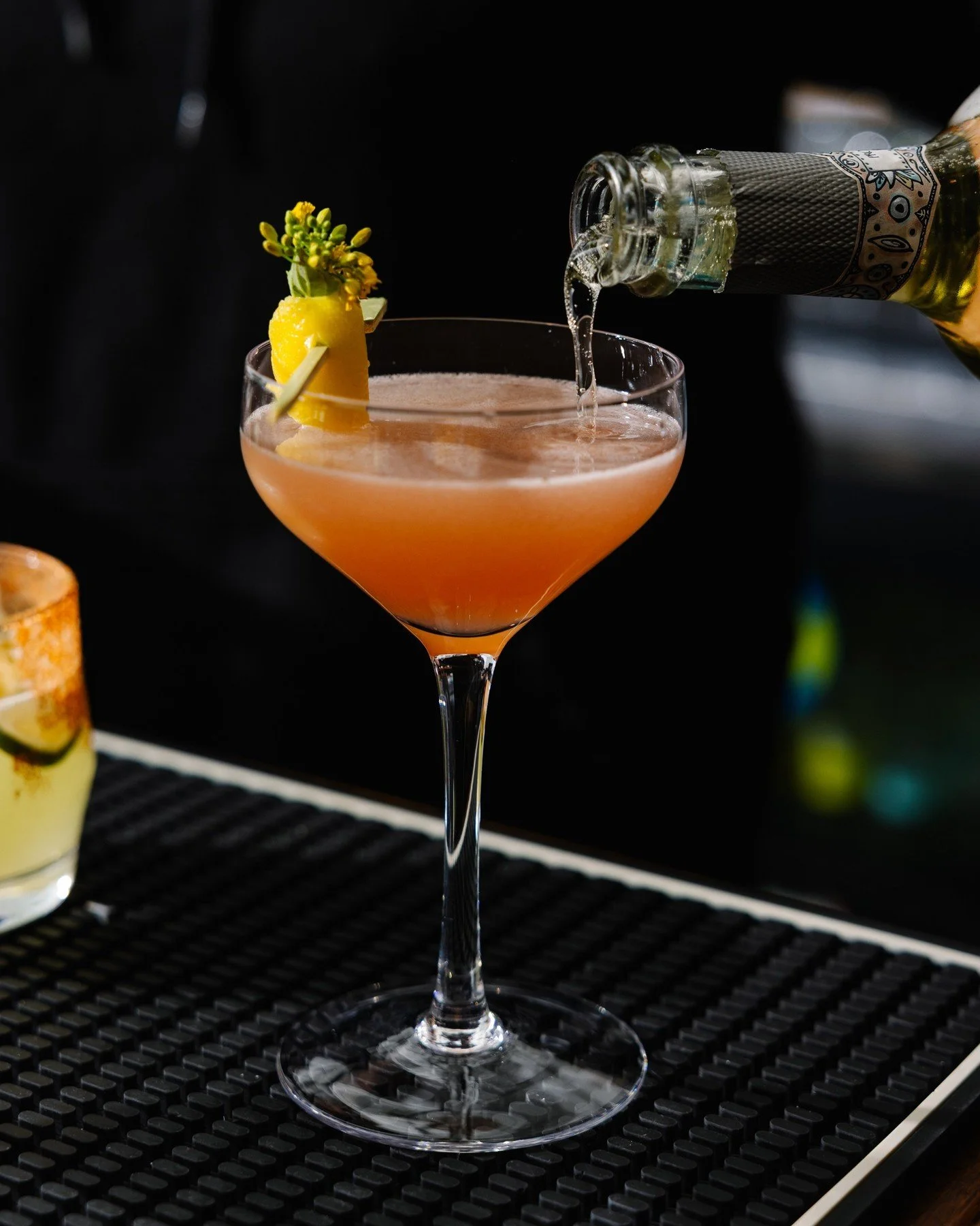 It&rsquo;s giving springtime sunsets 🌅 Come for the seasonally-inspired sip, stay for the seasonally-sourced meal 🥘 

#cocktails #raleigheats #downtownraleigh #raleighcocktails #winestagram #winelist #cheers #craftcocktails #redwine