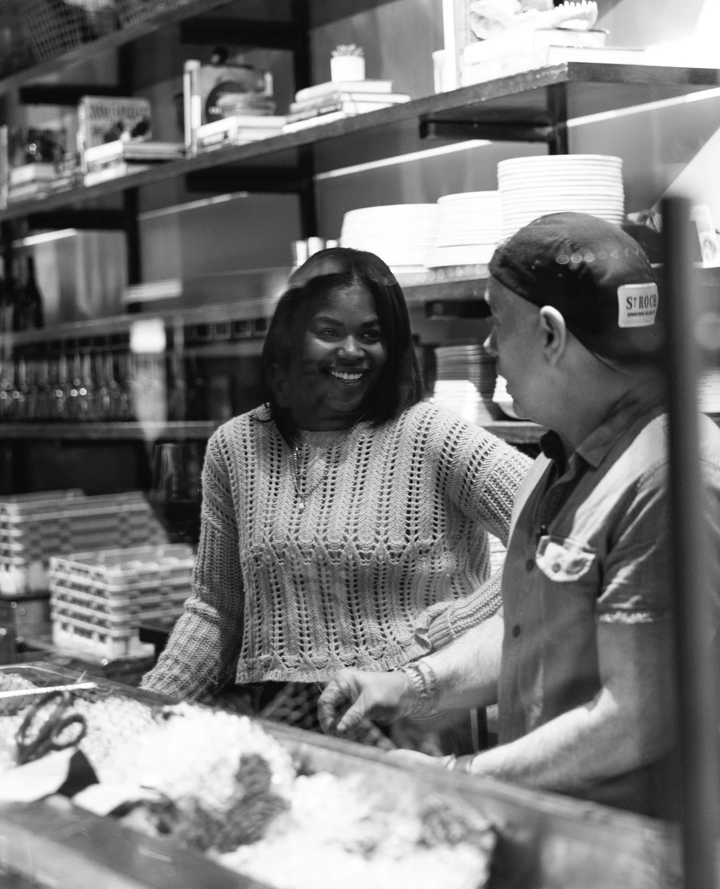 Can&rsquo;t help but be all smiles at the oyster bar 🦪 ⁠
⁠
⁠
#oysters #🦪#roastedoysters #rawbar #ncseafood #raleigheats #oystersonthehalfshell #oystershucking #oystersandchampagne #oystersofinstagram #seafood #oysterlovers #pearls #shuckyeah