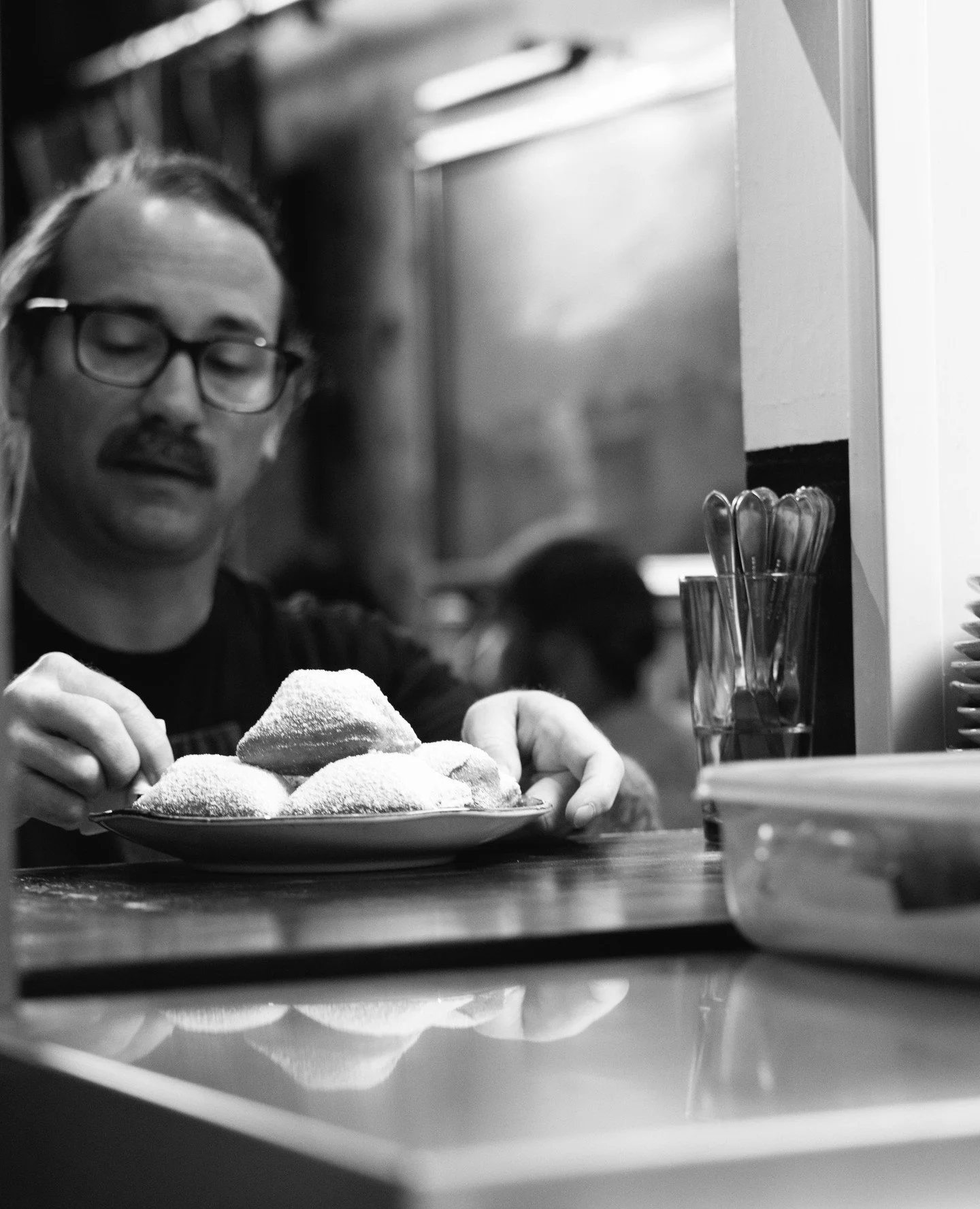 Bring out the beignets!  Supervised by Sunny, of course 😉