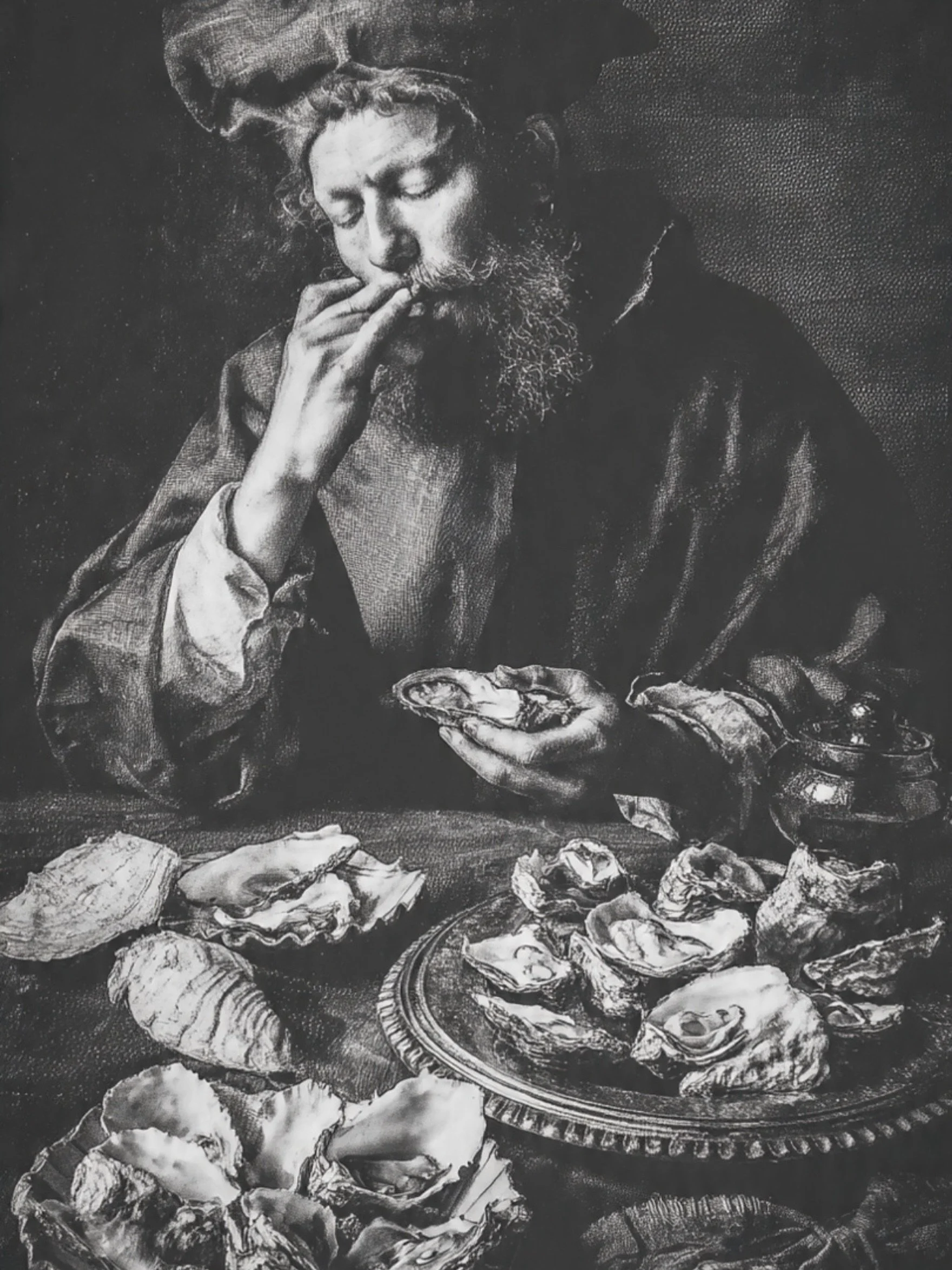 Thy will be shucked - join us for oyster happy hour all night on Tuesdays 👼🏼