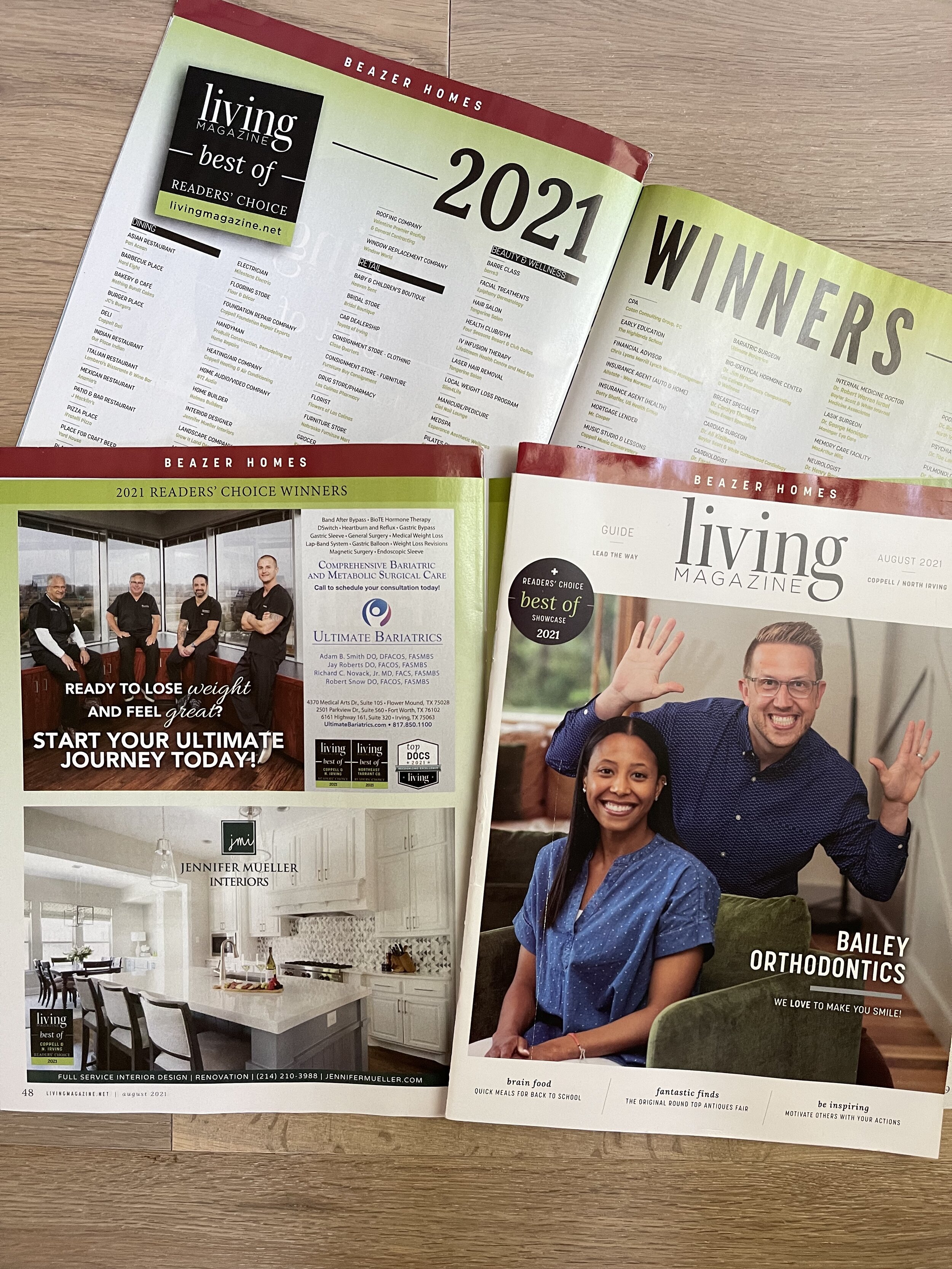 Living Magazine's Best of 2021