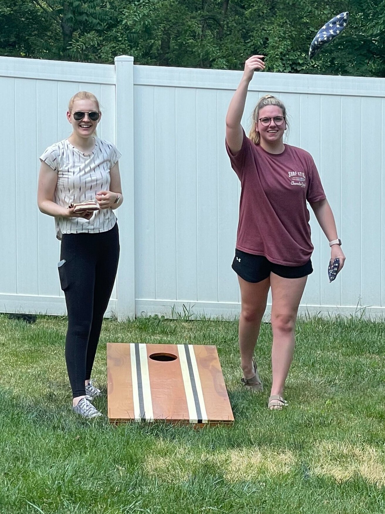Megan and Ally, Summer 2021