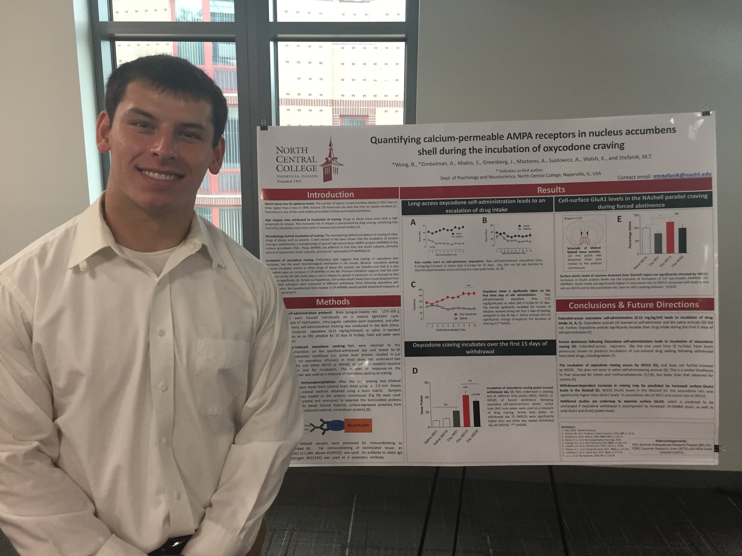 Ben presents at SURC 2019