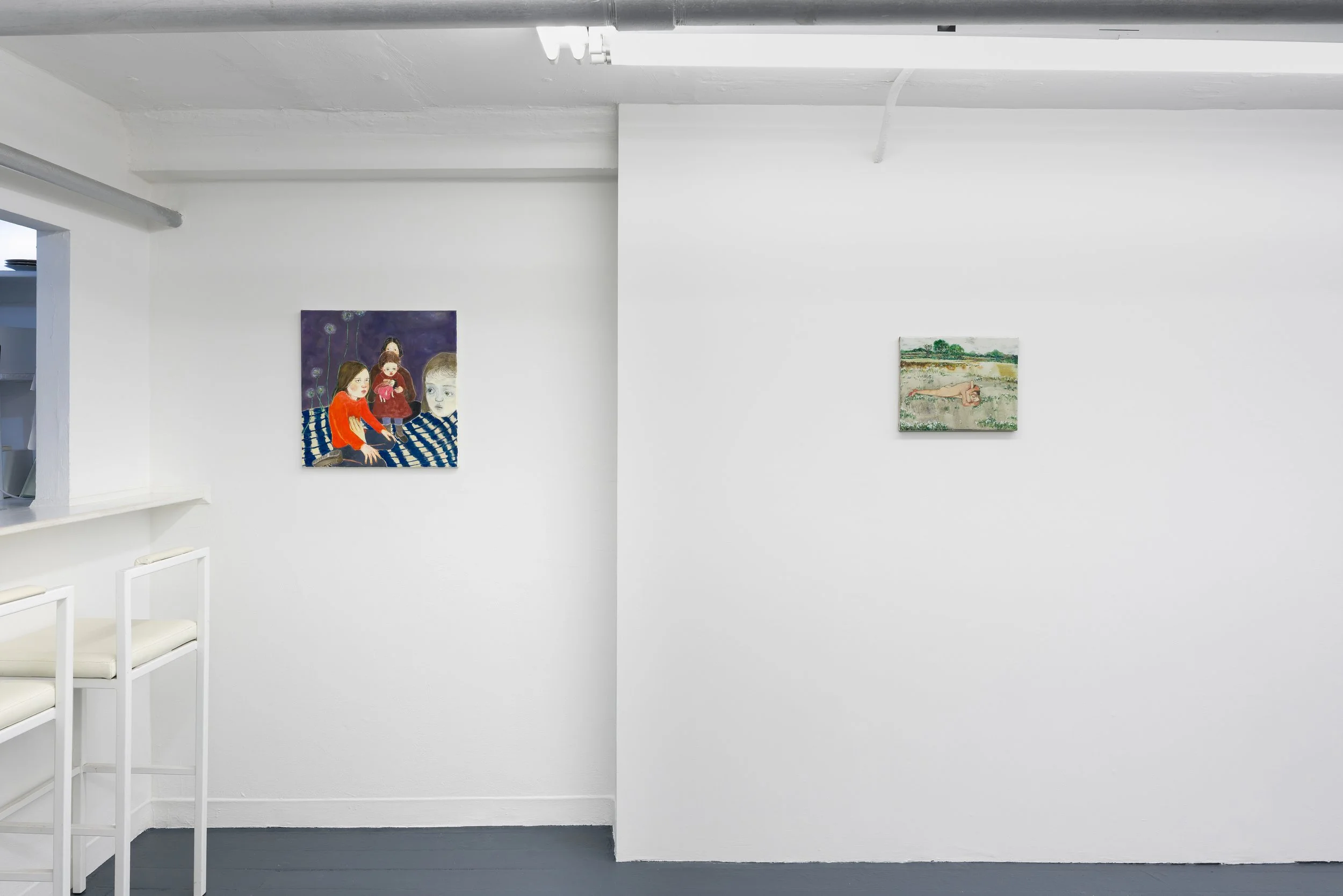 Installation view, Tending to the Root, Theta, New York, 2025