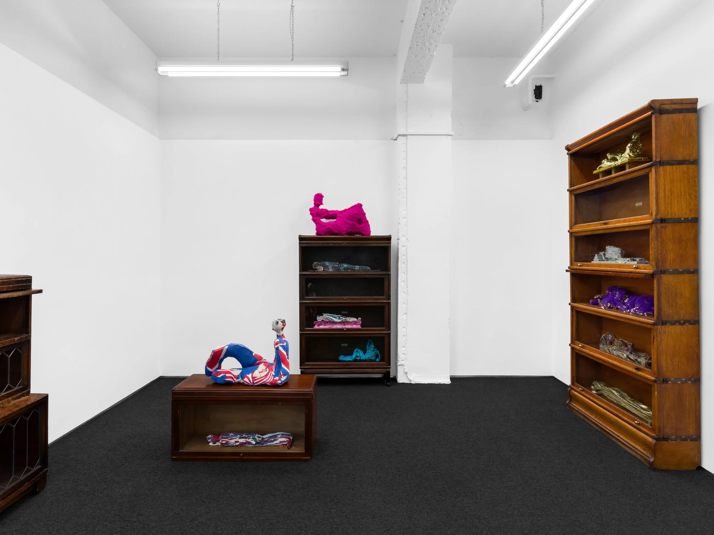 Installation view
The Elizabethan Lumber Room
A. Squire, London, 2026
Photo: Jack Elliot Edwards