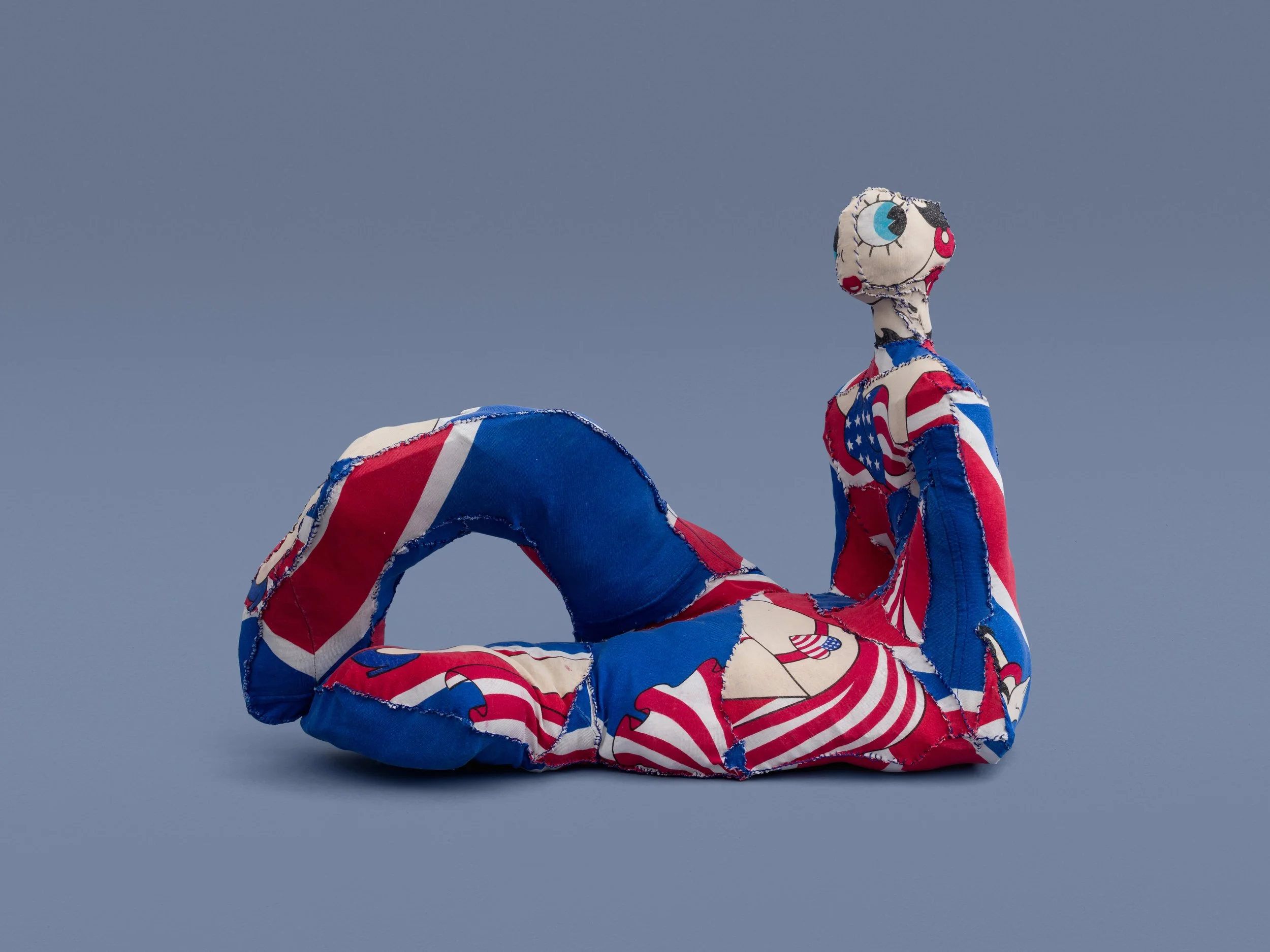 Parinirvana (UNESCO Betty), 2025
T-shirt, wire, stuffing, thread
15½ x 21¼ x 11¼ in
Photo: Jack Elliot Edwards