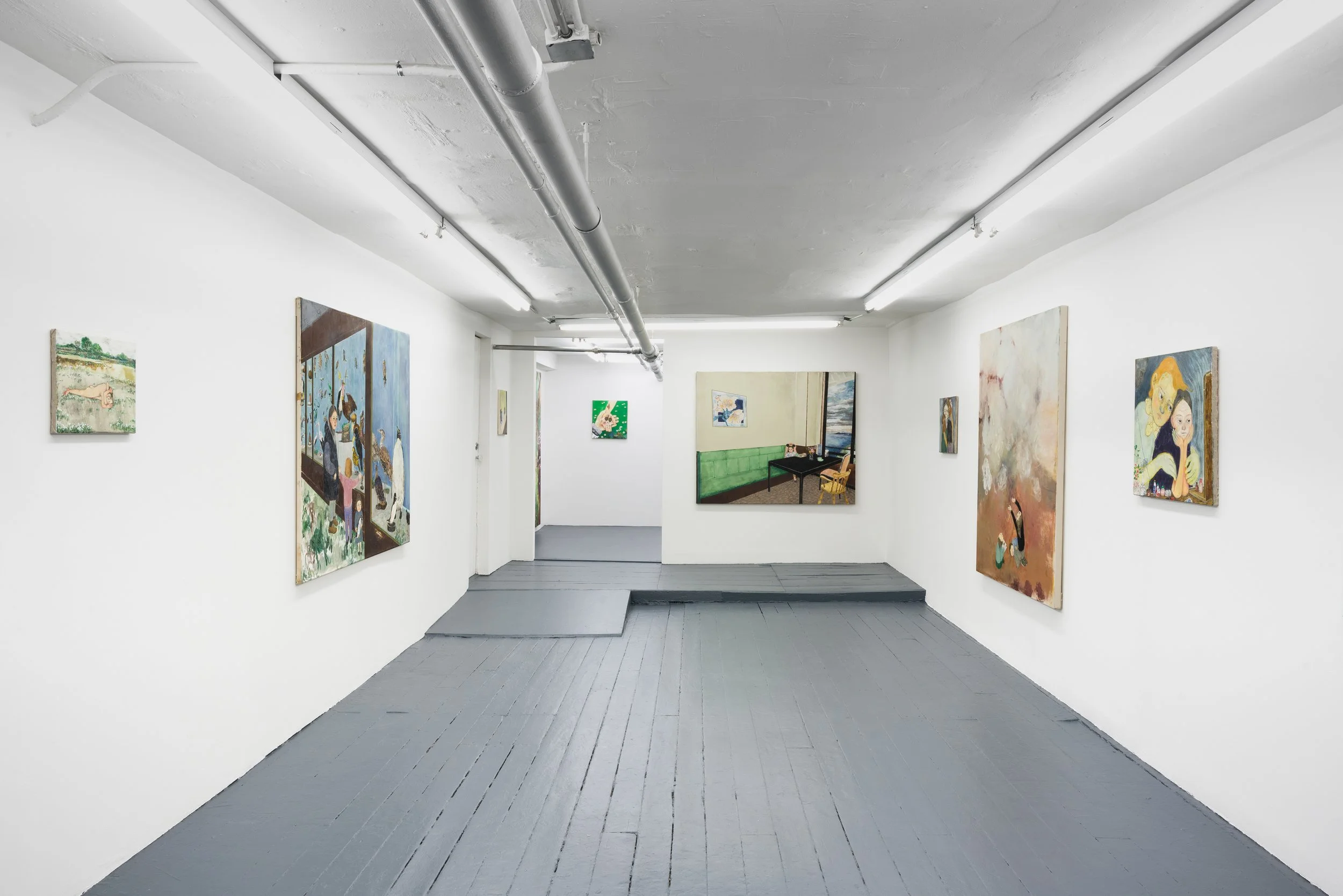Installation view, Tending to the Root, Theta, New York, 2025