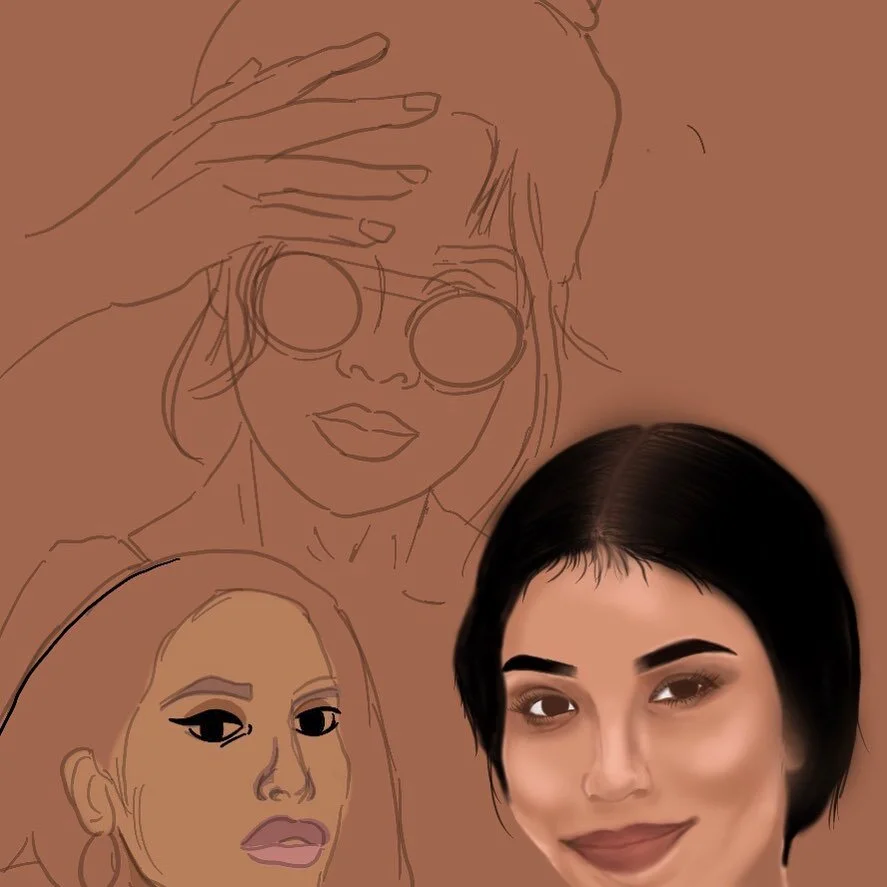 Maybe posting the progress will make me follow up with the end result 

Also noses are hard