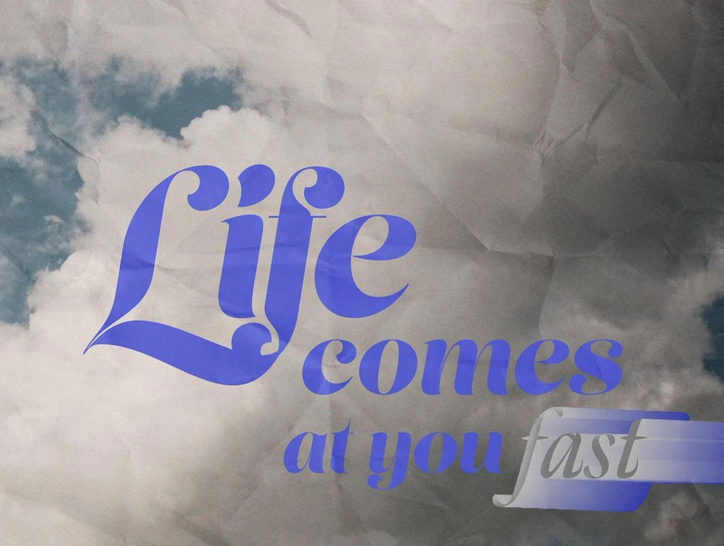 🏃🏽&zwj;♀️💨 it really does 

&mdash;&mdash;&mdash;&mdash;&mdash;&mdash;

#posterdesign #textpost #filmcamera #quote #graphicdesign #life #gradient #textures