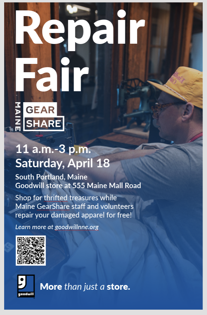 Goodwill NNE Repair Pop-Up