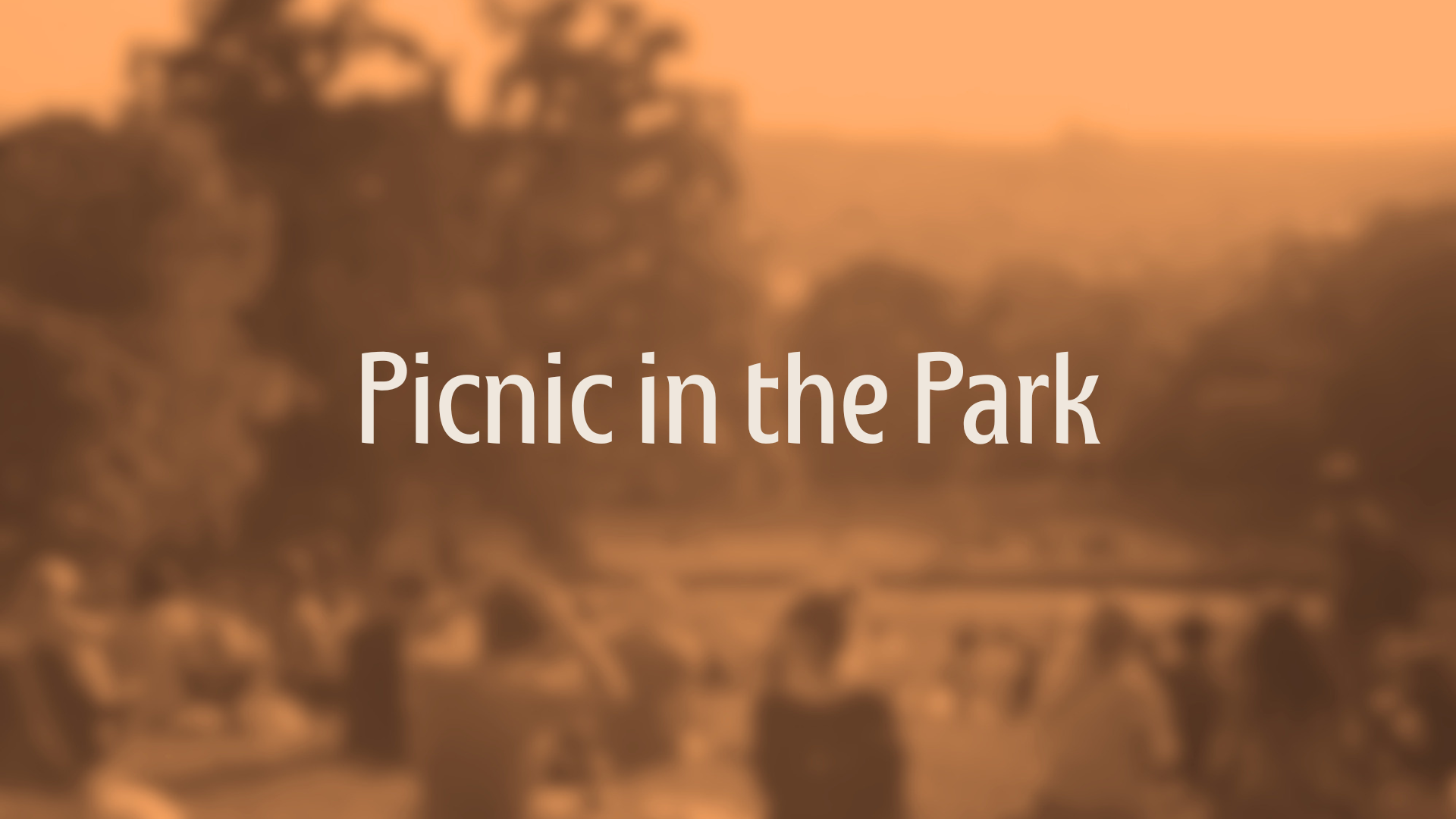 Picnic in the Park