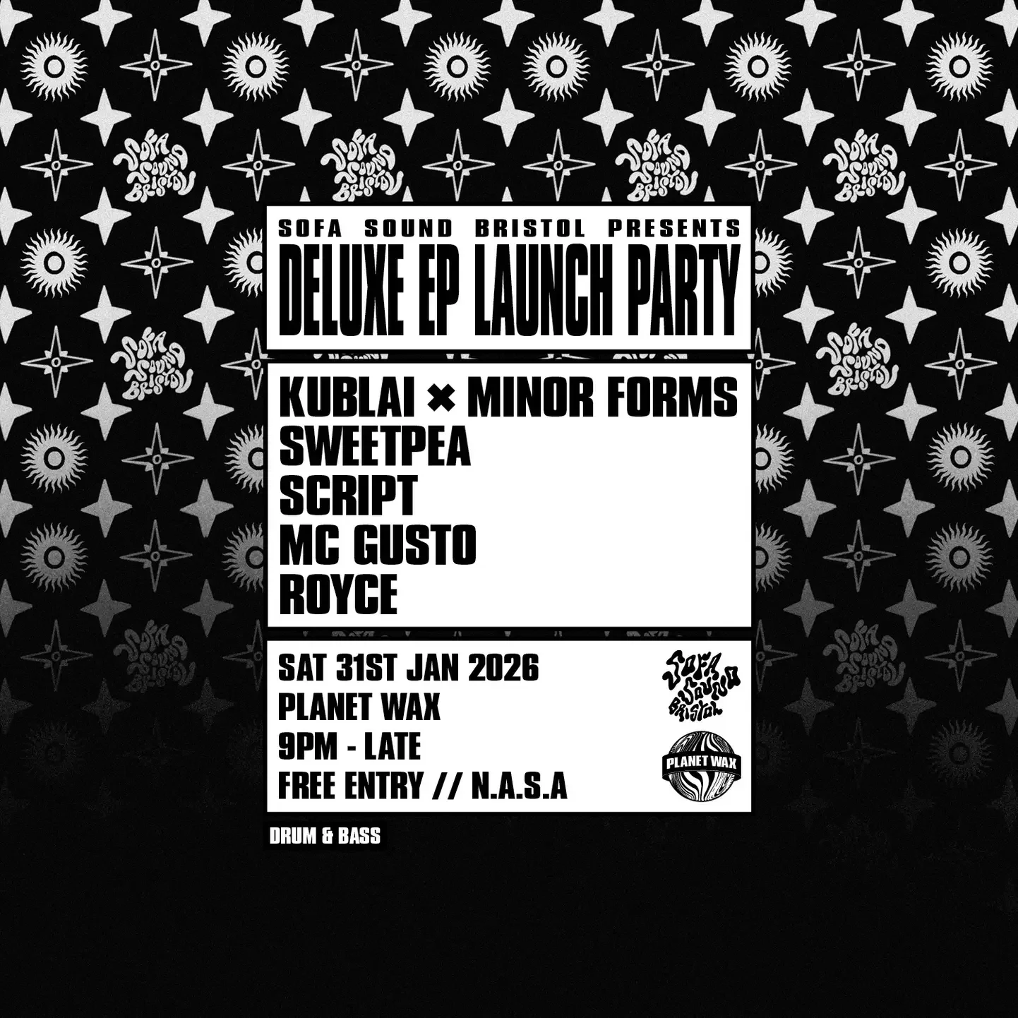 Sofa Sound Bristol presents: DELUXE EP LAUNCH PARTY