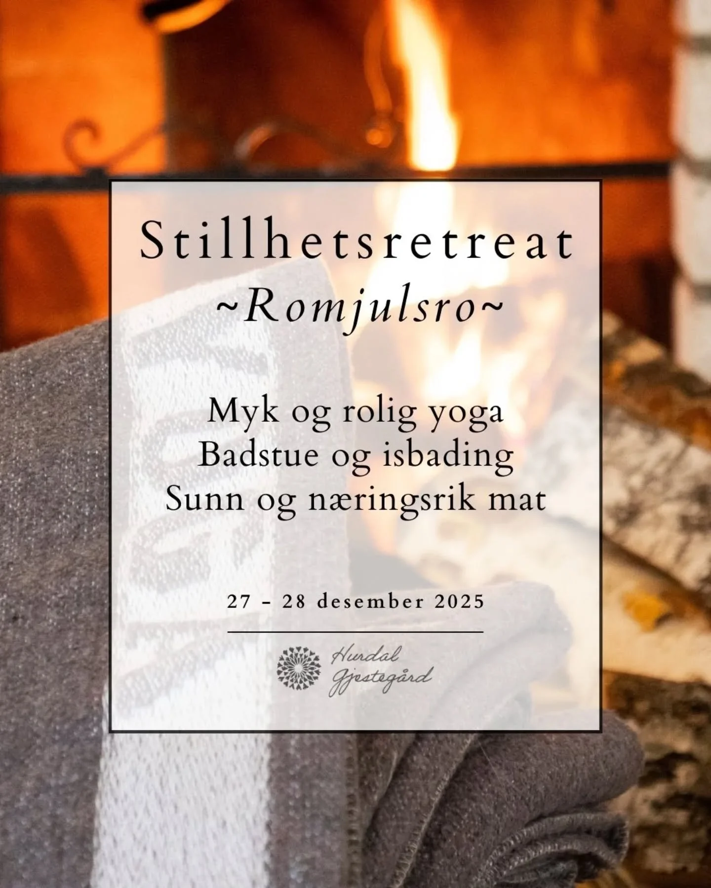 I 2026 tilbys Stillhetsretreat en gang hver m&aring;ned gjennom hele &aring;ret.✨️ Stillhetsretreat i Hurdal Gjesteg&aring;rd er en unik opplevelse, der vi i sm&aring; grupper, maks 12 deltakere, utforsker det &aring; v&aelig;re i stillhet sammen med