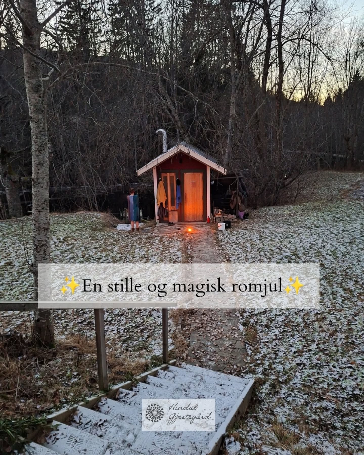 Det ble en magisk romjulsro.✨️ Tre rolige dager med stillhet i fellesskap. Vi lagde b&aring;lseremoni og gav slipp p&aring; 2025 for s&aring; &aring; g&aring; inn i 2026 med nye krefter. Vi kjente p&aring; f&oslash;lelser som vi ikke har kjent p&arin