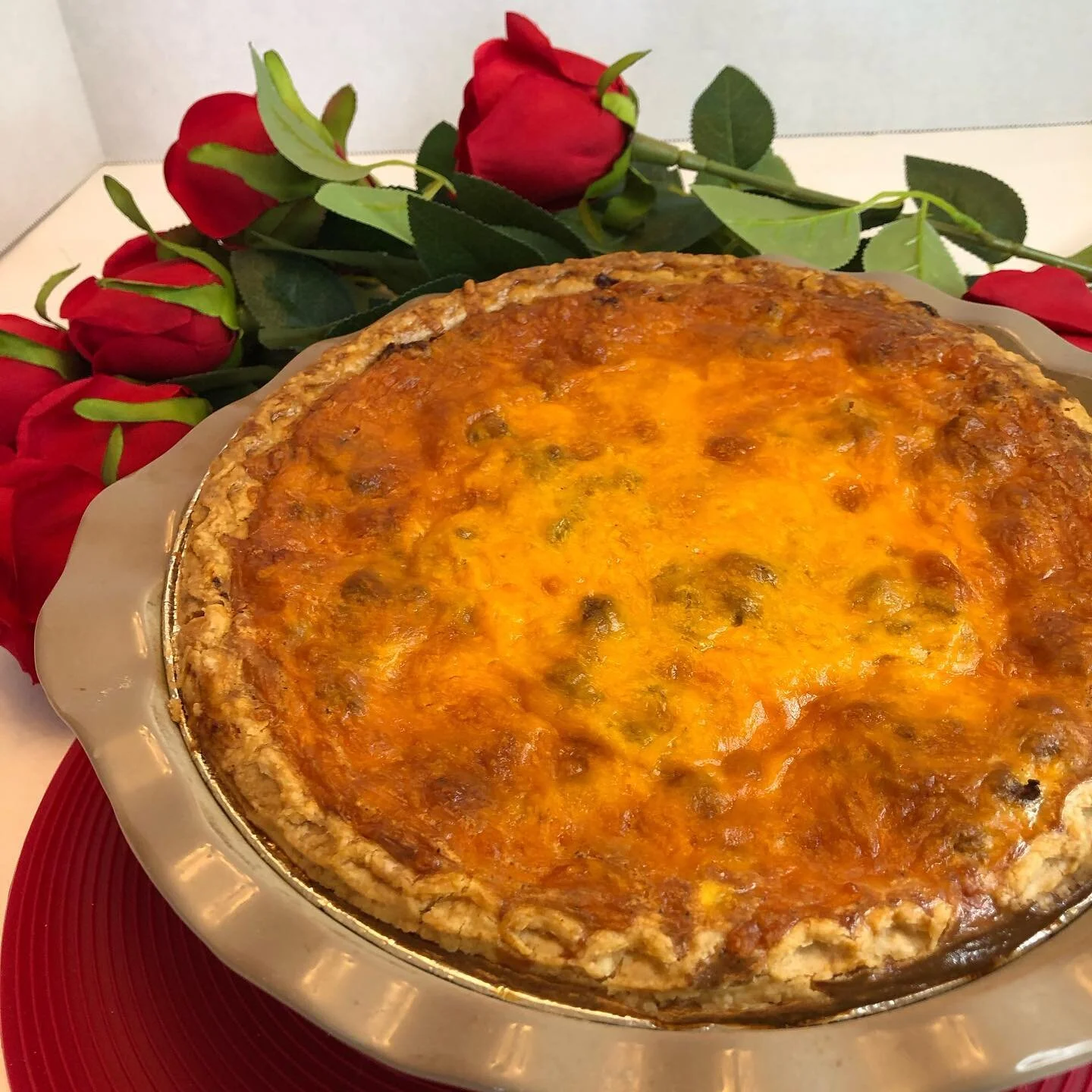 This week Holly&rsquo;s B&amp;B Test kitchen made sausage and egg quiche. Check out Legacy Extras on my website for the recipe. Link in bio. #romancereadersofinstagram #romanceauthorsofinstagram #authorsofinstagram #author #authorlife #writingcommuni
