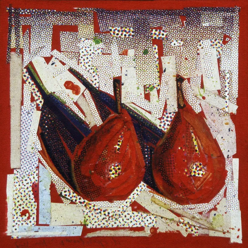 “RED PEARS” | 1994 | 6'x6'