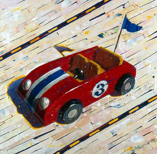 "GET SET" | 2003 | 30"x30"