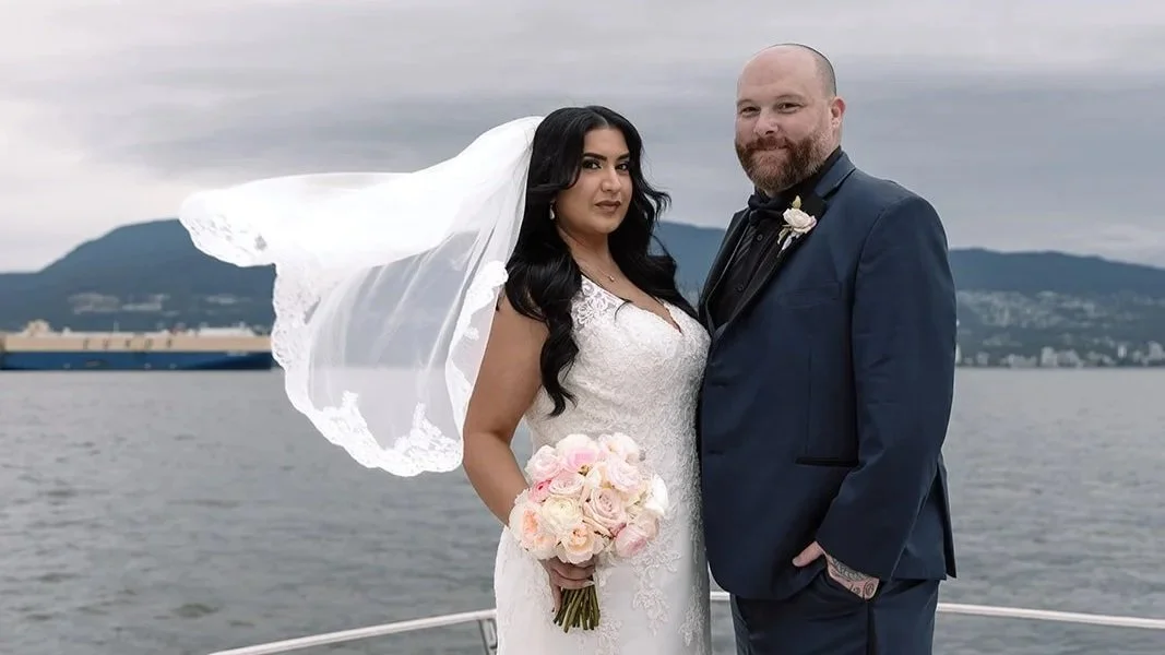 Pat and Elica's Vancouver Yacht Elopement: A Private Sea Ceremony in a Hidden Cove