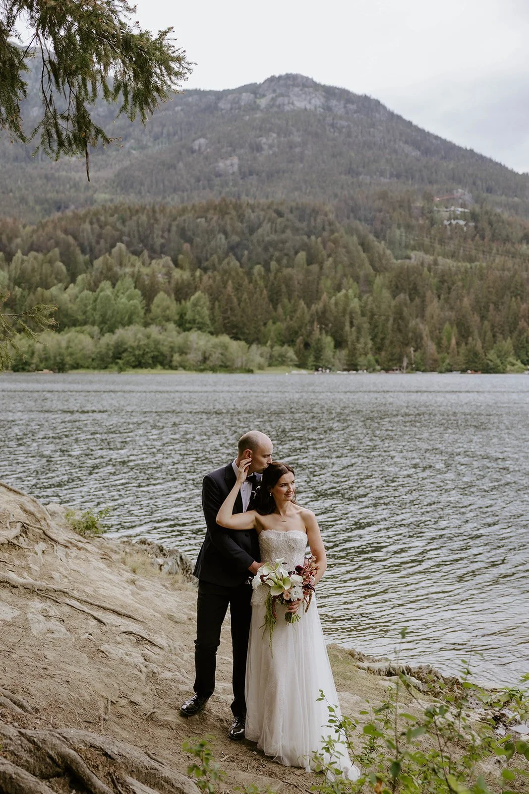 Eloping at the Stone Circle in Whistler, BC: Niamh &amp; Tom's Irish Elopement