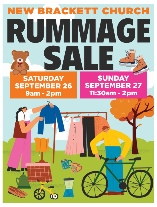Rummage Sale Drop Off - LAST DAY