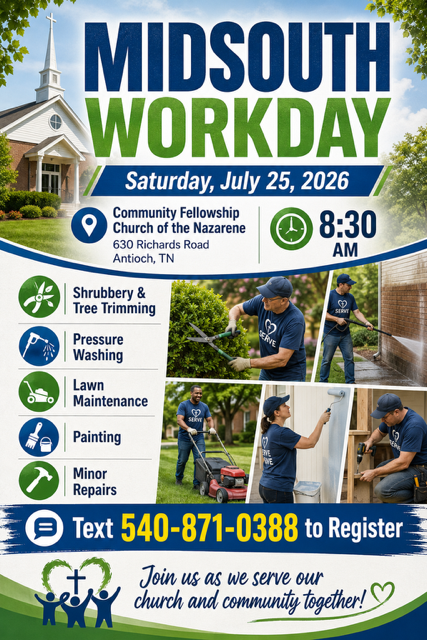 Nashville Area Service Opportunity  
