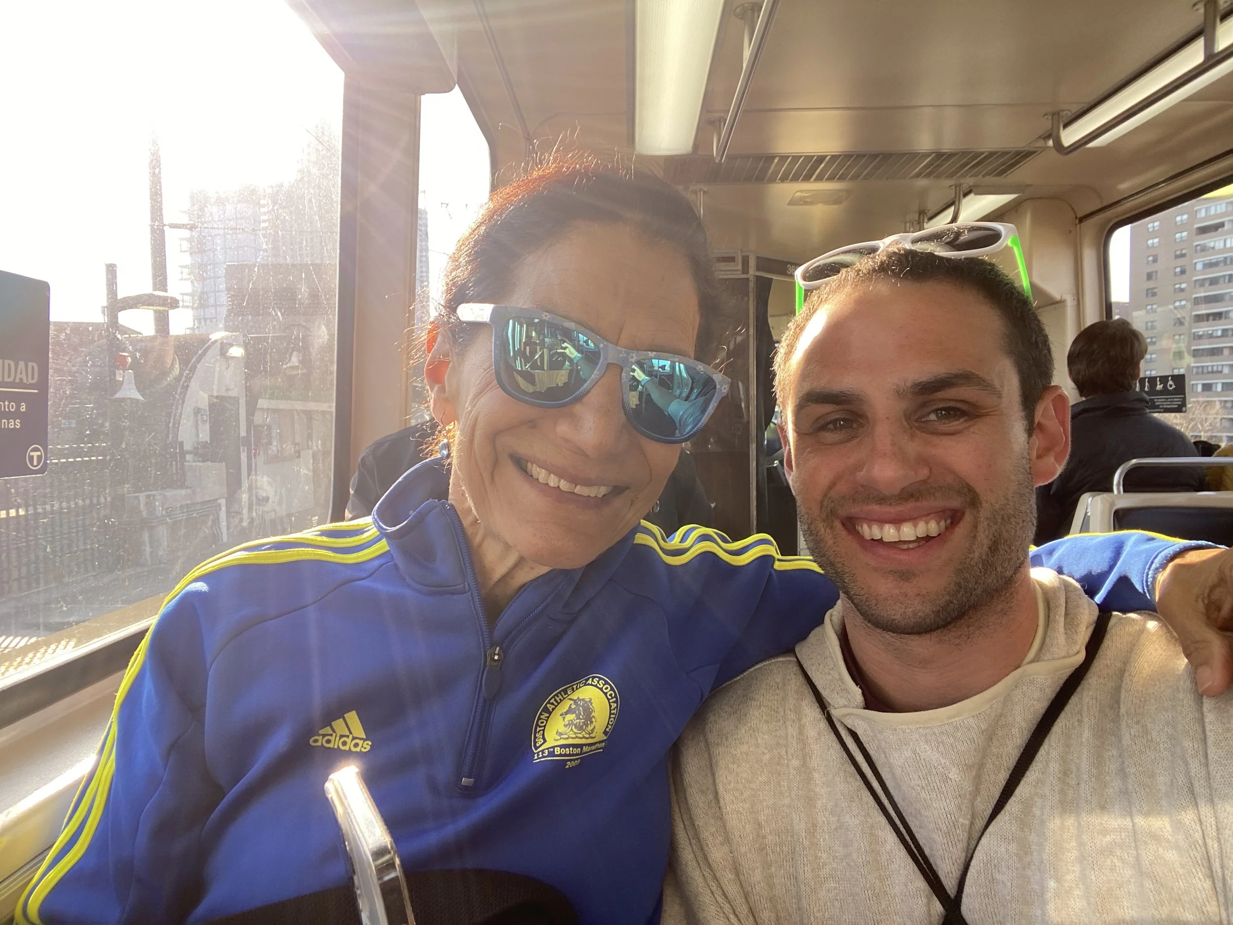 A Marathon Monday Surprise