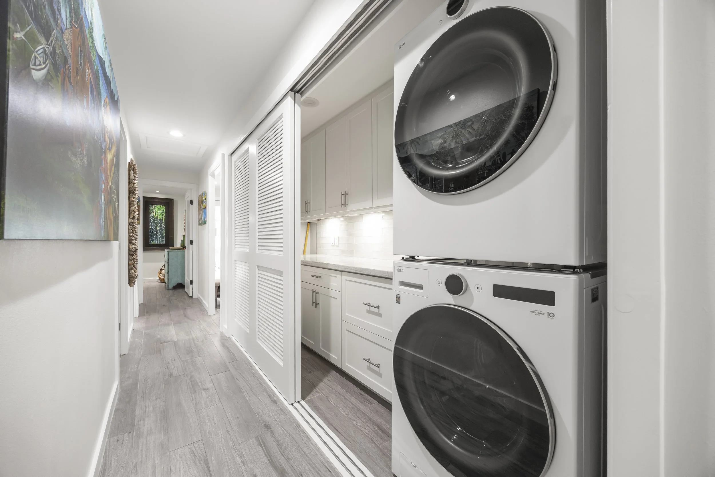 Additional storage/ laundry area