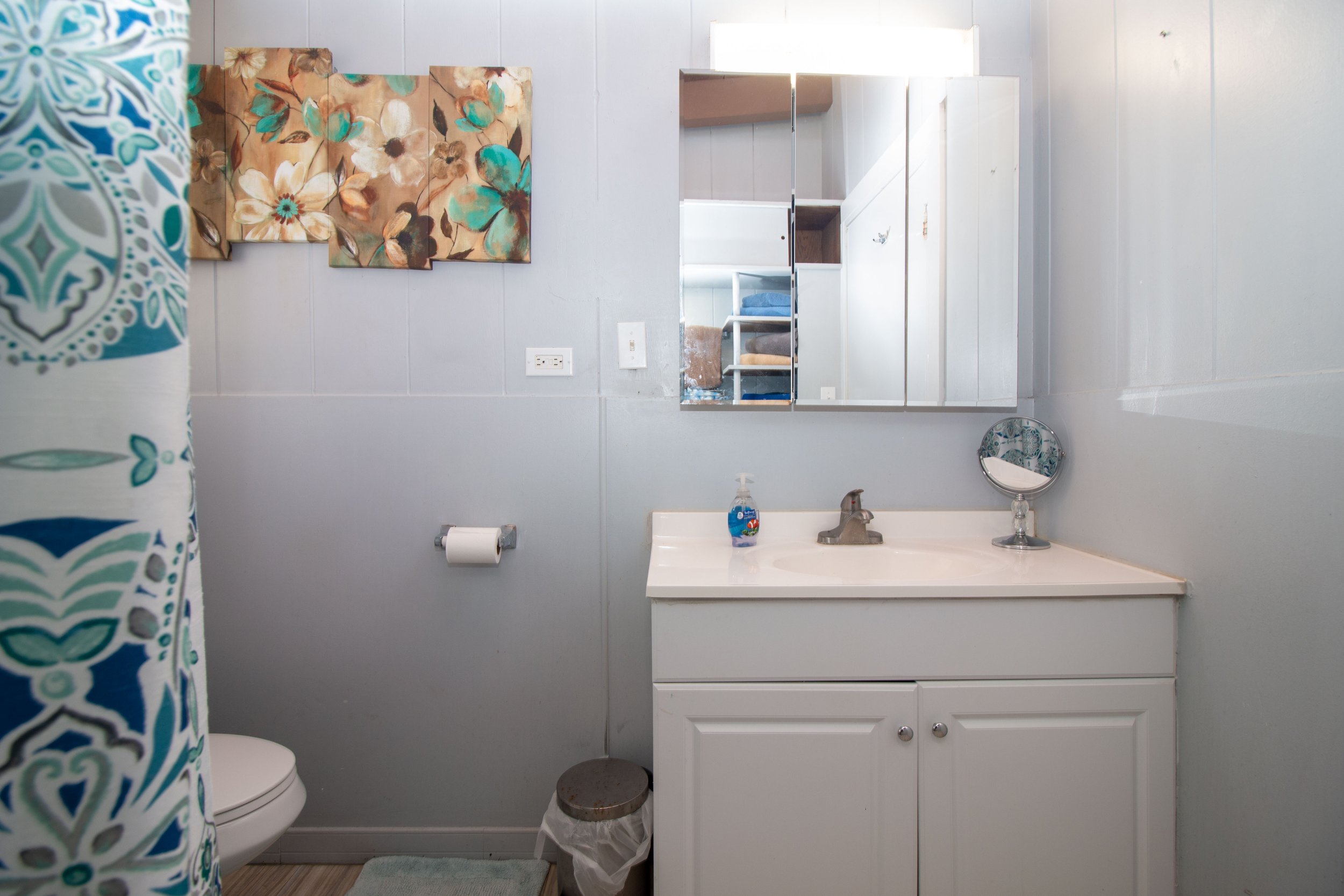Bathroom on the second floor