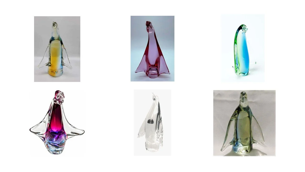 Chalet Penguin Figurines